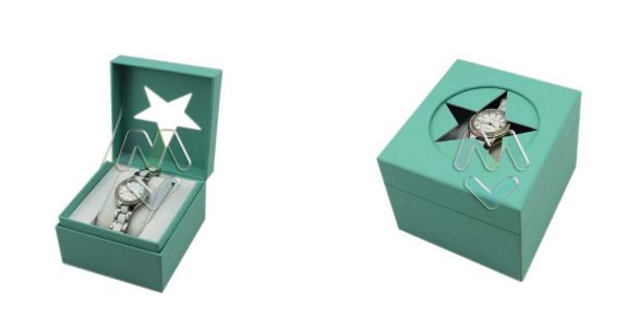 window die-cut watch box window die-cut watch box