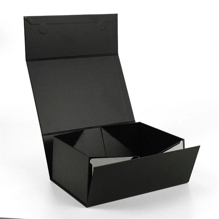 Black Magnetic Gift Box Wholesale (3)