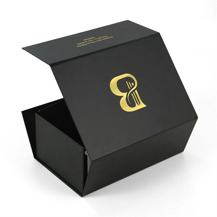 Black Magnetic Gift Box Wholesale (1)