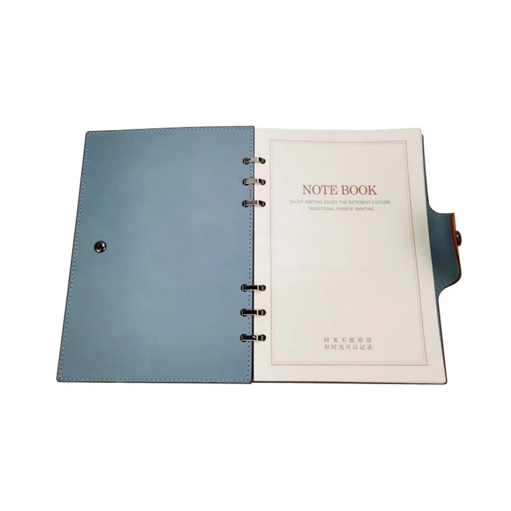 Planners Agendas 3 Colors Leather Cover Notebook