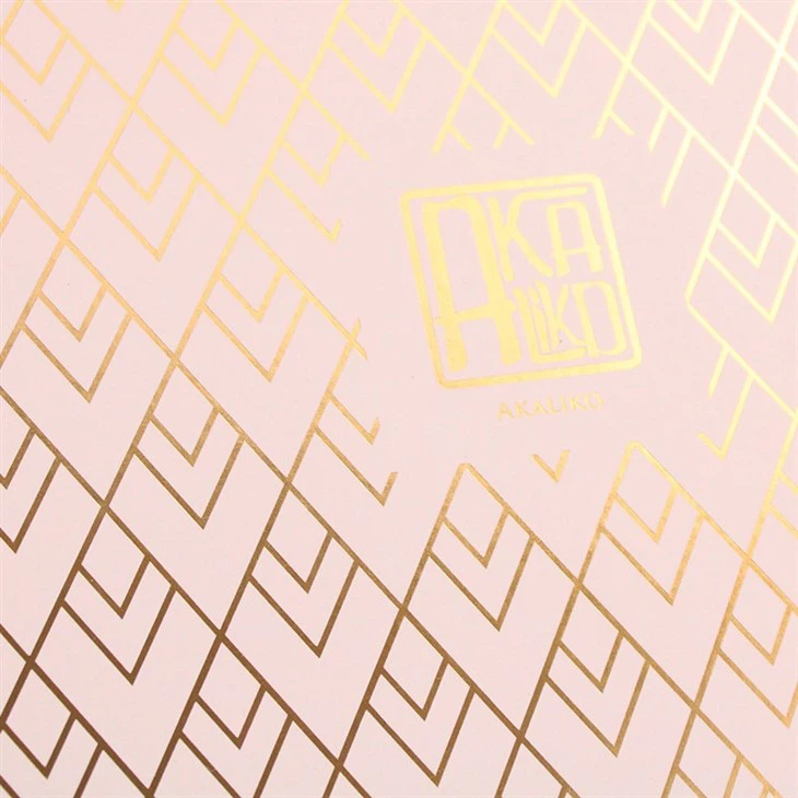 Pink Magnetic Box With Papercard Insert